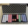 Image 2 : METAL CASED POKER CHIP SET