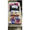 Image 1 : 2 NEW BEACH BLANKETS WITH EXERCISE BANDS AND JUMP AROUND SET