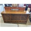 Image 1 : MEDIA CABINET WITH RECORD PLAYER