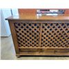 Image 2 : MEDIA CABINET WITH RECORD PLAYER