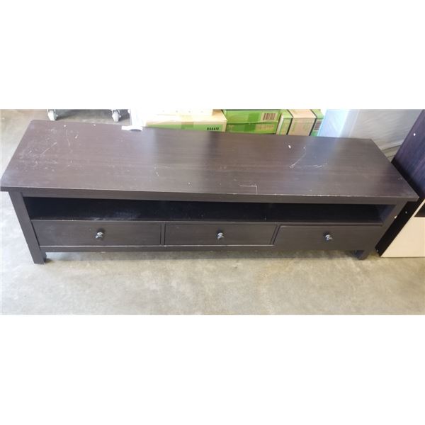 MEDIA CABINET WITH 3 DRAWERS