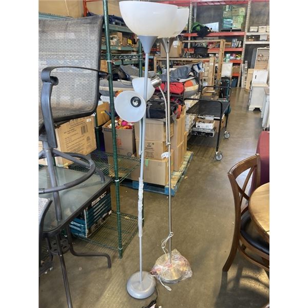 TWO FLOOR LAMPS