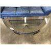Image 2 : MODERN RATTAN GLASSTOP SOFA TABLE