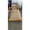 Image 1 : SINGLE SIZE PINE BED FRAME