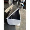 Image 3 : PAINTED WOODEN STORAGE CHEST/BOX, 50" X 19" X 15"
