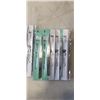 Image 2 : 4 NEW 12PACKS OF ANTI-MAGNETIC STAINLESS TWEEZERS