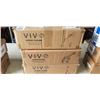 Image 1 : VIVO MECHANICAL ARM DUAL MONITOR DESK MOUNT, VIVO DUAL ULTRAWIDE VERTICAL MONITOR DESK MOUNT, AND PN