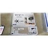 Image 2 : VIVO TV WALL MOUNT AND ENTERTAINMENT SHELF, PNEUMATIC ARM MONITOR WALL MOUNT AND SINGLE MONITOR DESK
