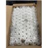 Image 3 : CASE OF NEW 50ML GLASS BOTTLES WITH DROPPER LIDS