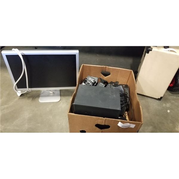 APPLE CINEMA DISPLAY AND LOGITECH COMPUTER SOUND SYSTEM