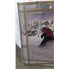 Image 4 : FRAMED SNOWBOARDING PRINT, 52" X 60"