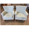 Image 1 : 2 STUDDED ACCENT CHAIRS