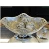 Image 2 : DECORATIVE CENTRE BOWL AND OVAL GOLD FRAMED MIRROR
