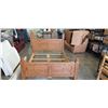 Image 1 : DYNAMIC FURNITURE QUEENSIZE BEDFRAME AND NIGHT STAND