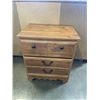 Image 4 : DYNAMIC FURNITURE QUEENSIZE BEDFRAME AND NIGHT STAND