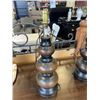 Image 2 : 2 VINTAGE TABLE LAMPS, NO SHADES
