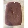 Image 3 : LARGE BROWN FABRIC OTTOMAN