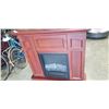 Image 2 : ELECTRIC FIREPLACE, WITH FOLD DOWN CORNER, WORKING