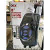 Image 1 : QFX 8" BLUETOOTH RECHARGEABLE PORTABLE SPEAKER