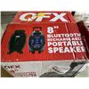 Image 2 : QFX 8" BLUETOOTH RECHARGEABLE PORTABLE SPEAKER