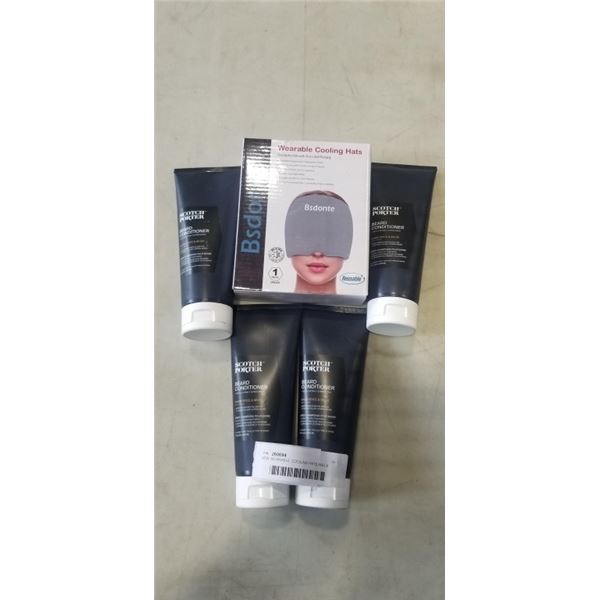 NEW WEARABLE COOLING HATS AND 4 NEW SCOTCH PORTER BEARD CONDITIONER