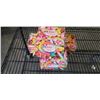 Image 1 : 4 BOXES OF RAINBOW FLOWER LOLLIPOPS