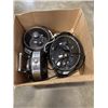 Image 1 : BREVILLE WAFFLE IRON, 2 CROCK POTS, AND ELECTRIC MIXER