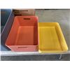 Image 3 : STORA MULTI PURPOSE STORAGE BINS WITH LIDS, 4 COLORS