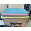 Image 4 : STORA MULTI PURPOSE STORAGE BINS WITH LIDS, 4 COLORS