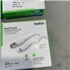 Image 4 : BELKIN USB-C THUNDERBOLT 3 4 IN 1 HUB ADAPTER, USB-A TO USB-C CABLE, AUDIO CABLE WITH LIGHTNING CONN