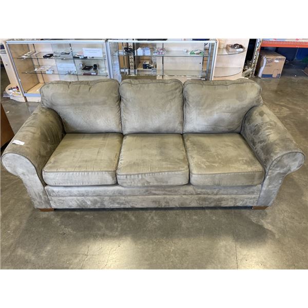 DELUXE DESIGNS MICROFIBER SOFA