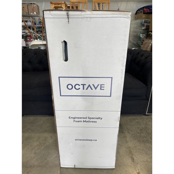 NEW TWIN SIZE OCTAVE VISTA MATTRESS, SEALED IN BOX