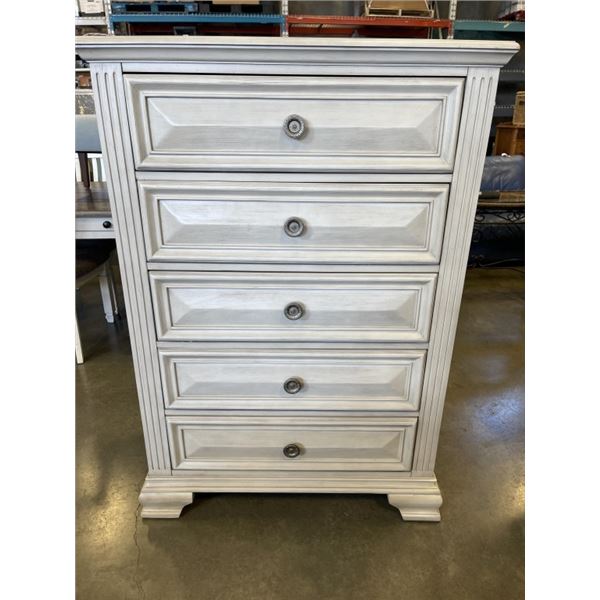 ASHLEY FURNITURE MODERN FARMHOUSE HIGHBOY DRESSER