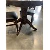Image 3 : 3' ROUND DINING TABLE WITH 3 CHAIRS