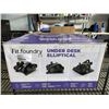 Image 2 : FIT FOUNDRY COMPACT UNDER DESK ELLIPTICAL TRAINER - TESTED WORKING, RETAIL $149