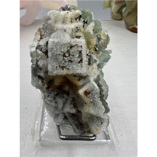 3.1 INCH SUGAR GREEN FLUORITE SPECIMEN