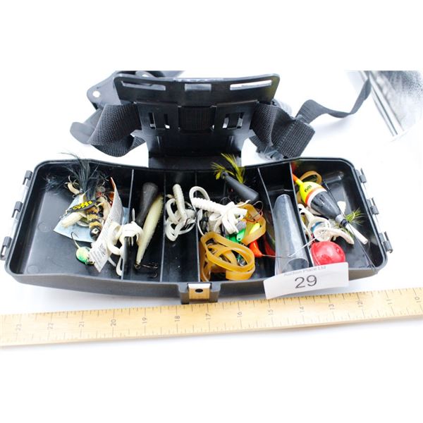Hanging Waist Fishing Lure Box and Accesories