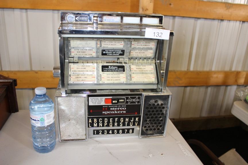 Vintage Music Volume Jukebox Wallbox