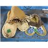 Image 1 : Leather / Canvas Moccasins