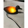 Image 1 : Vintage Cast Iron Duck Lamp
