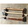 Image 1 : Vintage Gun/ Axe Holder with 3 Axes