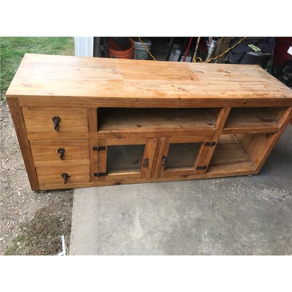 Vintage Solid Wood Cabinet