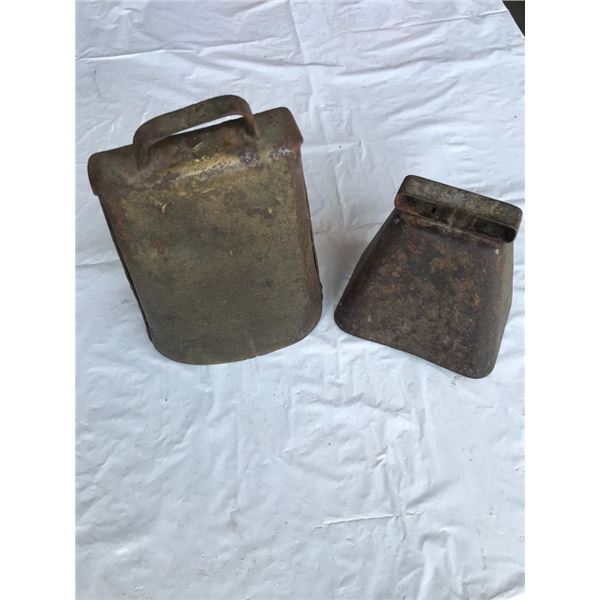 2 Large Cow Bells