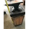 Image 1 : Anvil Mounted on Wood Stand - Heavy