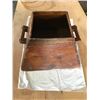 Image 2 : Antique Wood Grain Measuring Box 1 Bushel
