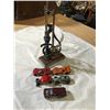 Image 1 : Vintage Toys 5 Cars and ERTL Well Pump