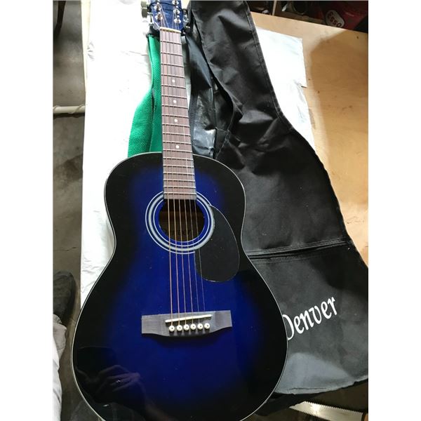 Denver Youth Guitar with Straps and Case
