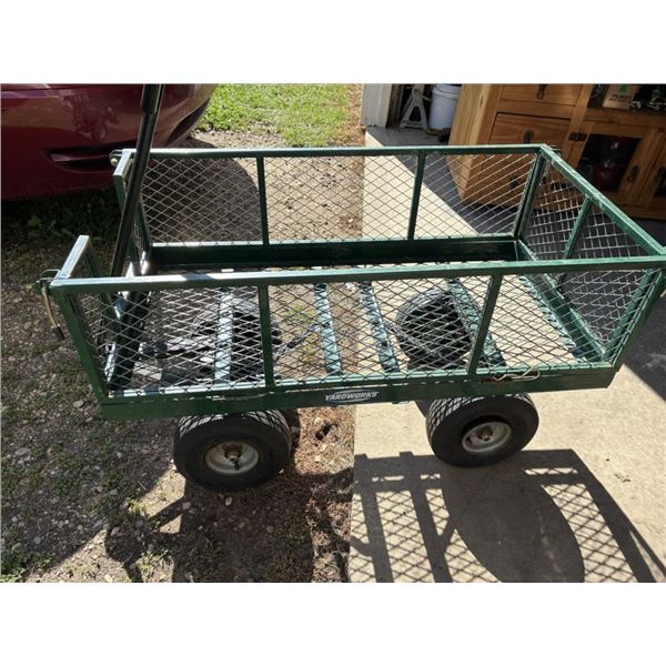 Metal Yardworks Wagon