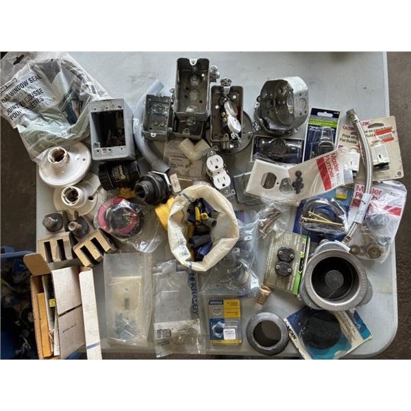 Box with Misc. New parts, Automotive, Electrical,