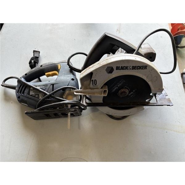 Jig Saw and Circular Saw, Very Good Condition